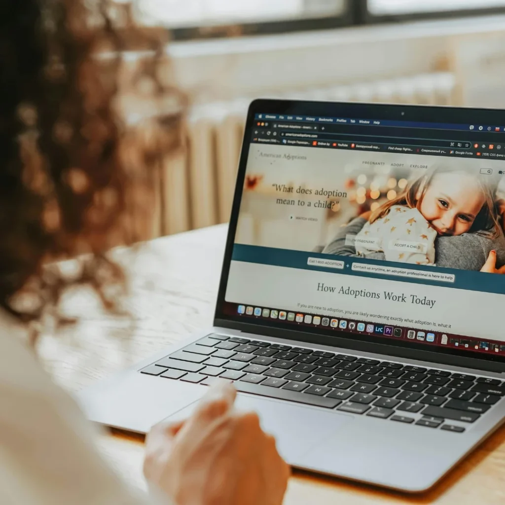 Een rustige website van een coachpraktijk die vertrouwen uitstraalt